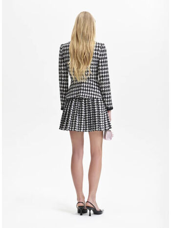ABITO BLACK CHECK BOUCLE MINI, BLACK, small