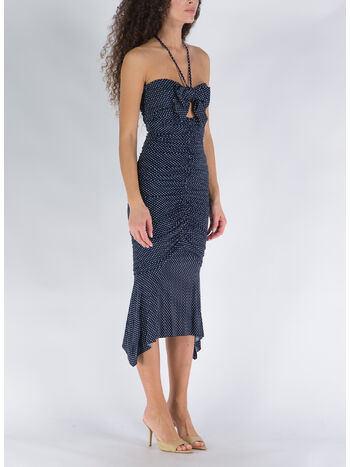 ABITO BUSTIER MIDI, JAPANESE BLUE, small
