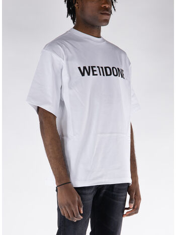 T-SHIRT CLASSIC LOGO, WHITE, small