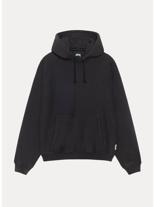 FELPA HOODIE RELAXED, 0034 WASHED BLACK, large