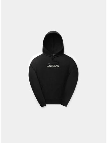 FELPA HOODIE UNIFIED TYPE, BLACK, small