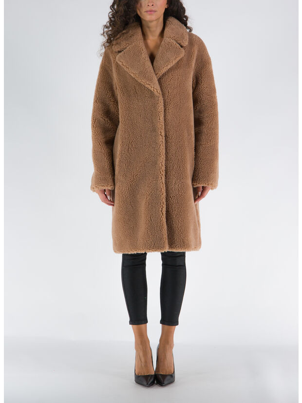 CAPPOTTO CAMILLE COCOON, 10500 SAND, large