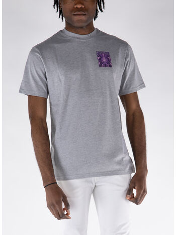 T-SHIRT GREEN MAN S/S, GREY, small