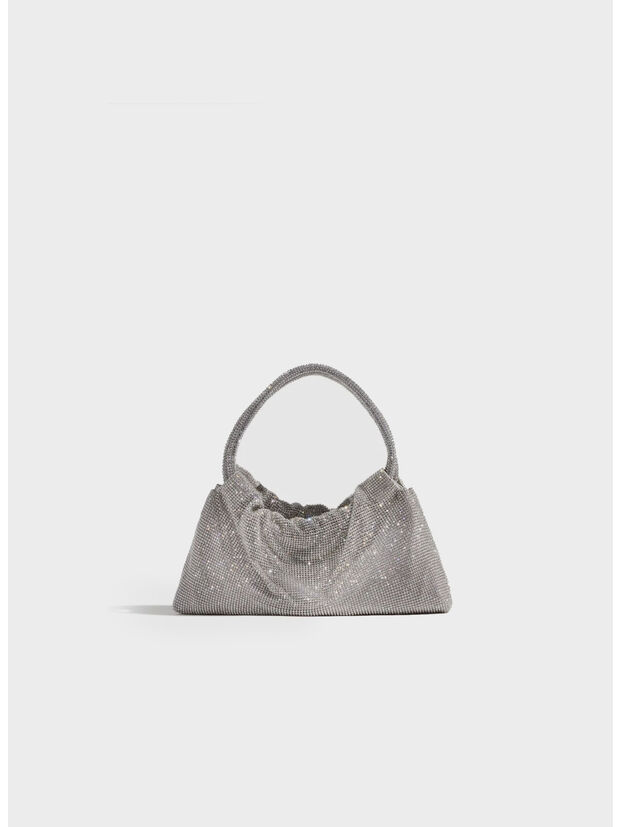 BORSA MINI ELLERIE CRYSTAL, CLEAR, large