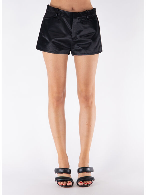 SHORTS LUSTROUS MINI, LB999 BLACK, medium