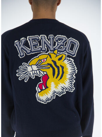PULLOVER SEASONAL GRAPHIC JUMPER, 77 MIDNIGHT BLUE, small