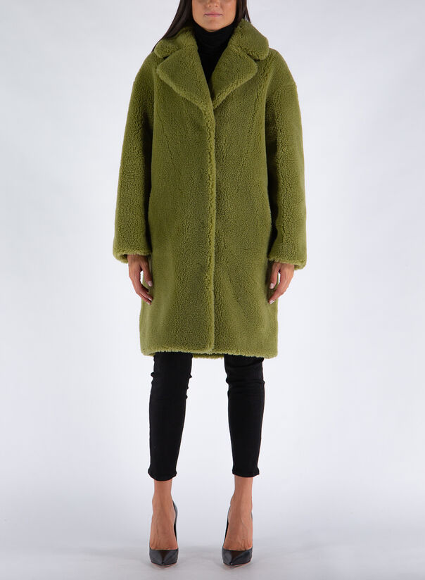 CAPPOTTO CAMILLE COCOON COAT, 57900ARMYGREEN, large