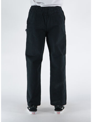 PANTALONE BRUSHED BEACH, BLACK, small