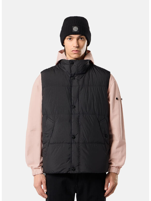 GILET CRINKLE REPS, V0029 BLACK, medium