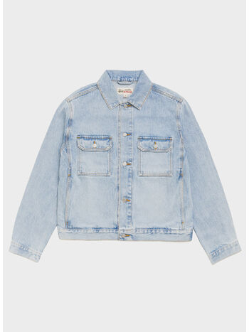 GIUBBOTTO TRUCKER DENIM, 0570 LIGHT WASH INDIGO, small