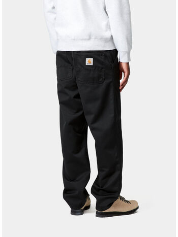 PANTALONE SIMPLE, 8902 BLACK RINSED, small