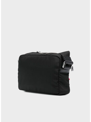 BORSA VARSITY TIGER CROSSBODY, 99 BLACK, small