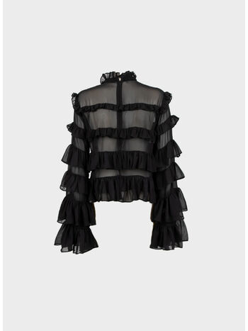 BLUSA BASTIGLIA, D6 NERO, small