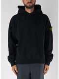 FELPA HOODIE BRUSHED ORGANIC COTTON FLEECE, V0029 BLACK, thumb