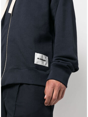 FELPA HOODIE ZIPPED, 001, small