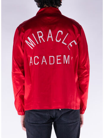 GIACCA COACH IN SETA MIRACLE ACADEMY, CHERRY, small