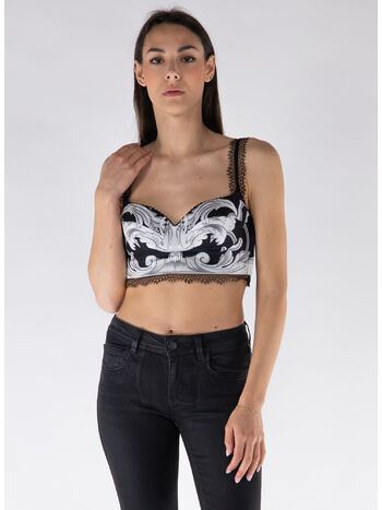 TOP BAROCCO, 5B040 NERO/BIANCO, small