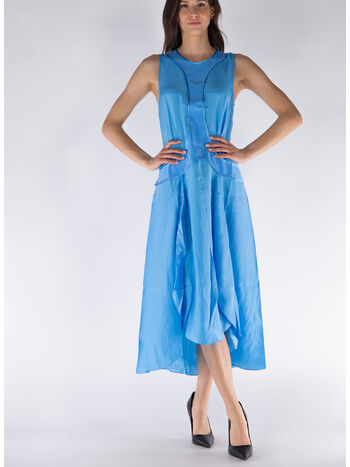ABITO ENVERS SATIN, 4342CERULEANBLUE, small