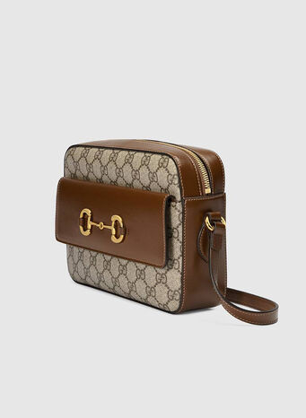 BORSA A SPALLA GUCCI HORSEBIT 1955 MISURA PICCOLA, 8563BEBBROWNSUGA, small