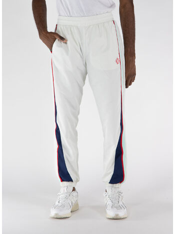 PANTALONE SIDE PANELLED, 01 WHITE, small