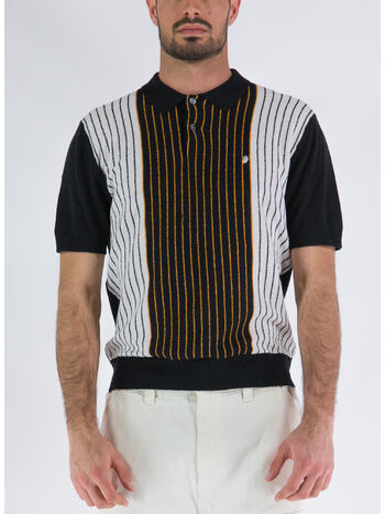 POLO TEXTURED, BSTR BLACK STRIPE, small