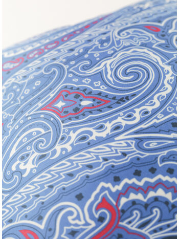 CUSCINO CON FANTASIA PAISLEY, 200 BLU, small