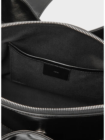 BORSA SHELL DUFFEL, BLACK, small