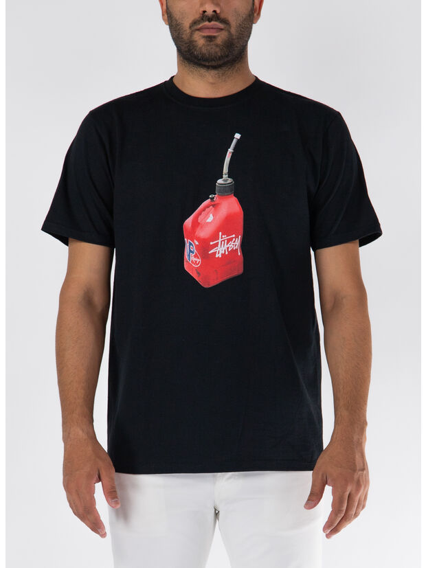 T-SHIRT FUELED, BLACK, large
