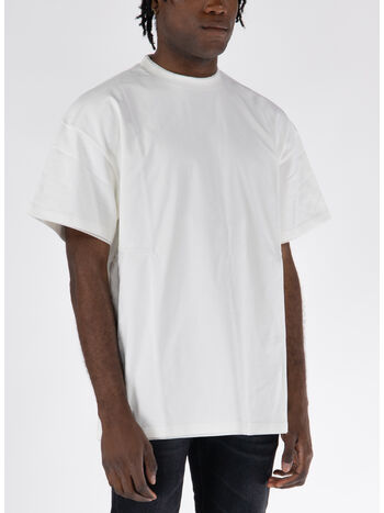 T-SHIRT DOUBLELAYER, 106 EGGESHELL, small
