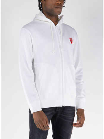 FELPA PLAY SWEATSHIRT, WHITE, small