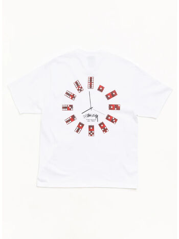 T-SHIRT DICE CLOCK, 1201 WHITE, small
