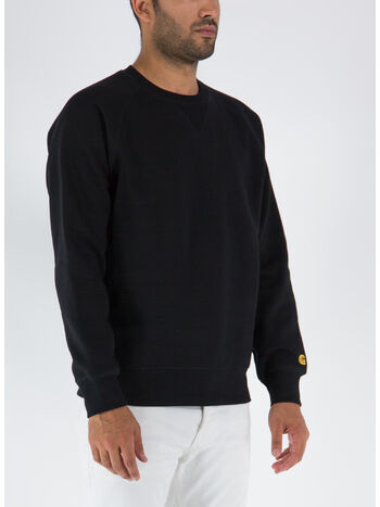 FELPA CHASE, 00FXX BLACK/GOLD, small