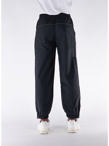 PANTALONE TRACK PIPPING, BLACK/GREEN, small