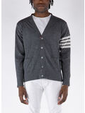 CARDIGAN CLASSIC V-NECK, 038 MED GREY, thumb