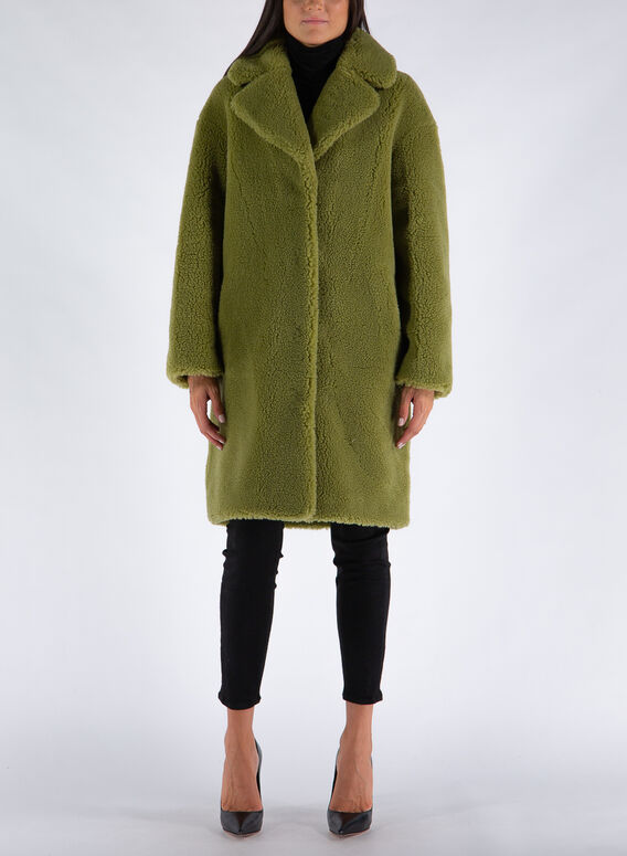CAPPOTTO CAMILLE COCOON COAT, 57900ARMYGREEN, medium