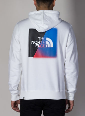 FELPA GRAPHIC HOODIE, LA9TNFWHITE, small