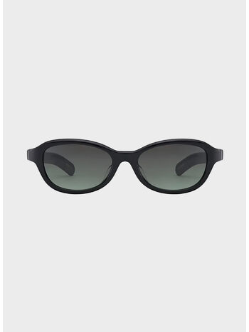 OCCHIALE PRIEST, 325 SOLID BLACK / GREEN GRADIENT LENS, small