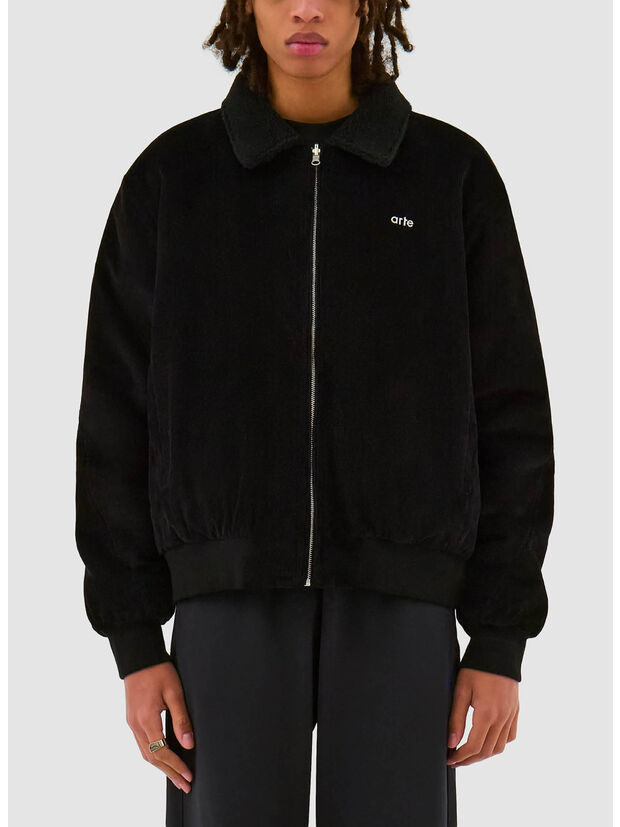 GIACCA SHERPA REVERSIBILE, BLACK, large