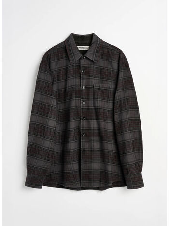 CAMICIA ABOVE, FADED NOCTURNE CHECK FLANNEL, small
