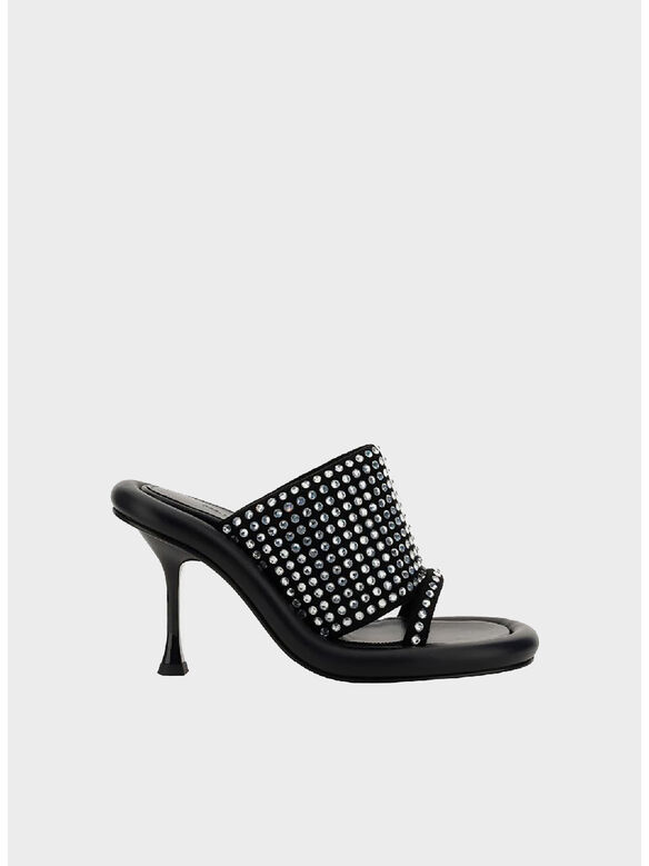 SCARPA BUMPER MULE CRYSTAL, 999  BLACK/CRYSTAL, medium