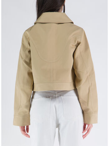 GIACCA CORTA HEAVY TWILL, 531 PALE KHAKI, small
