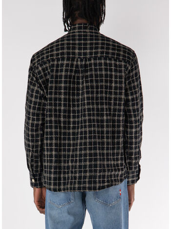 CAMICIA ABOVE, BLACK FISHNET CLOTH, small