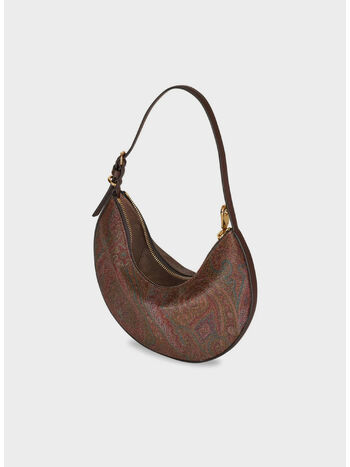 BORSA HOBO ETRO ESSENTIAL, M0019 MARRONE, small