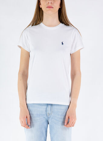 T-SHIRT BASIC LOGO, 001WHITE, small