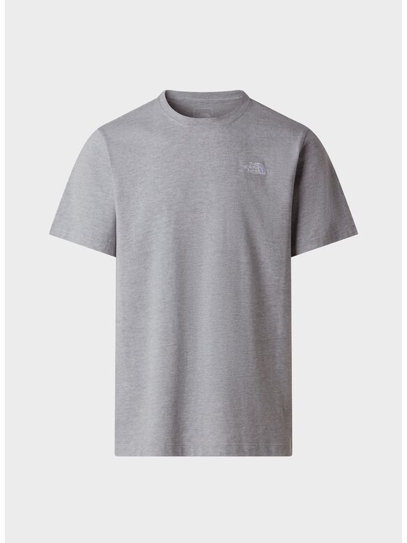 T-SHIRT EVOLUTION SIMPLE DOME, CQO1 TNF Pale Grey Heather, medium
