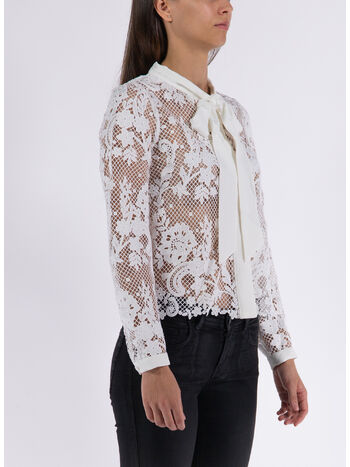 CAMICIA IN PIZZO, , small
