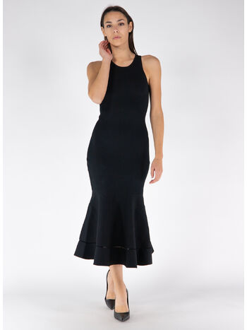 ABITO SLEEVELESS FIT AND FLARE, BLACK BLACK, small