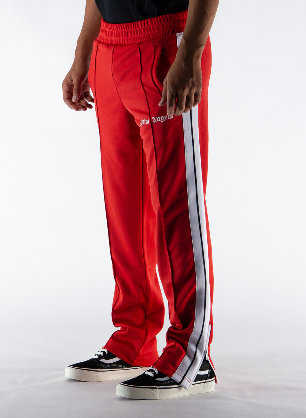 PALM ANGELS PANTALONE CLASSIC TRACK Rosso Uomo Susi