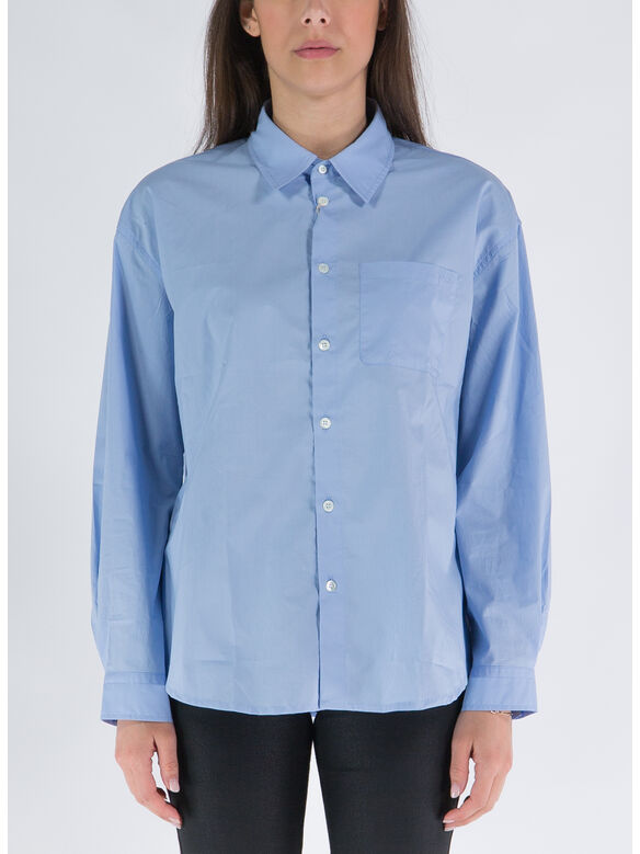 CAMICIA CHEMISE BOYFRIEND AVEC, IAB BLEU CLAIR, medium