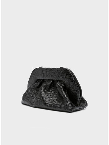 BORSA TIA CRUMPLED, BLACK, small